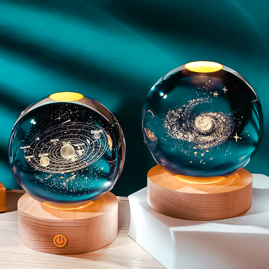 Crystal Space Ball Lamp
