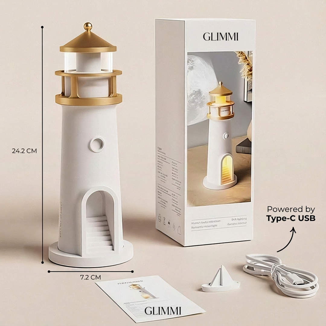 Lighthouse Moon Projector