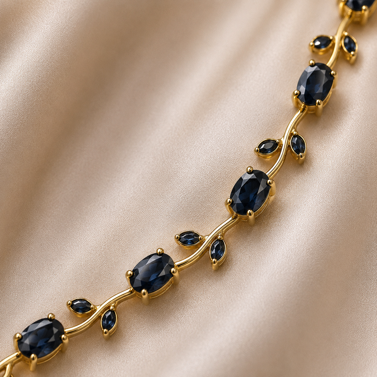 Tulip Vine Bracelet | Gold Plated Anti-Tarnish Steel