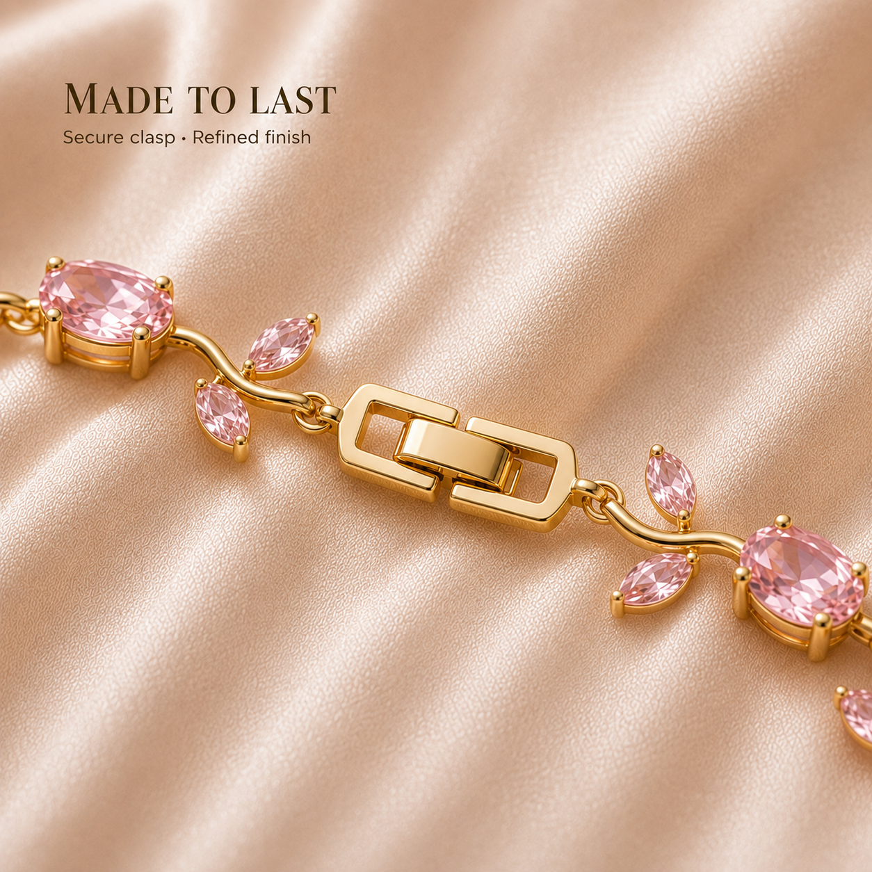 Tulip Vine Bracelet | Gold Plated Anti-Tarnish Steel