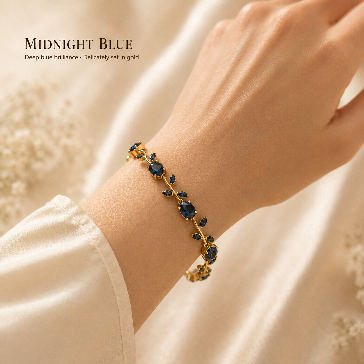 Tulip Vine Bracelet | Gold Plated Anti-Tarnish Steel