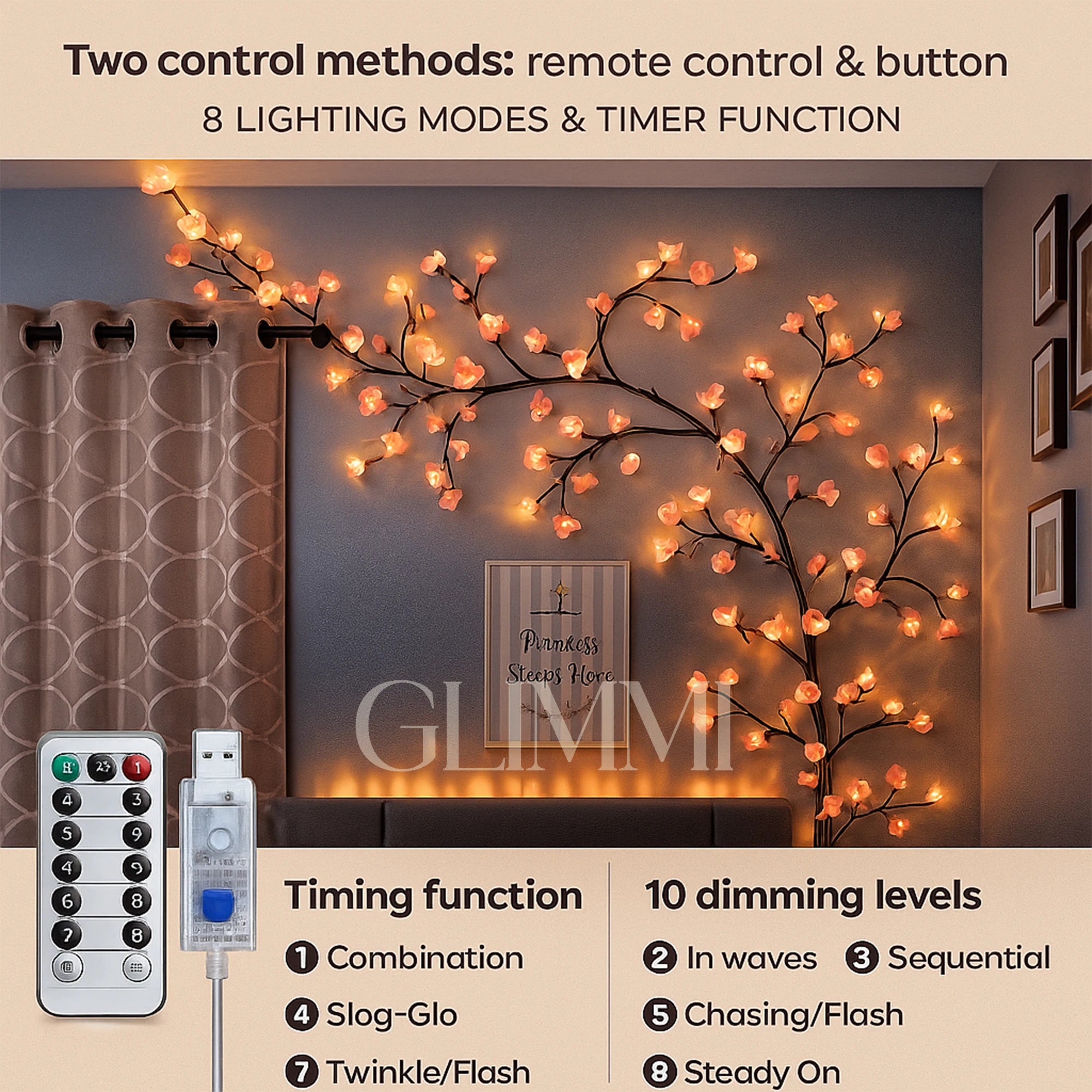 CHERRY BLOSSOM GLOW LIGHTS