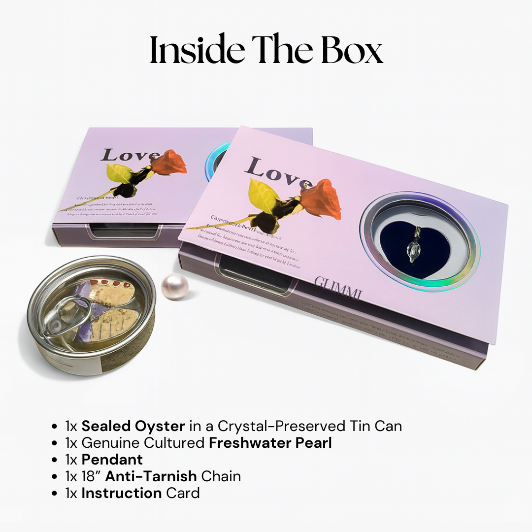 Oyster Pearl Necklace (18” Chain)