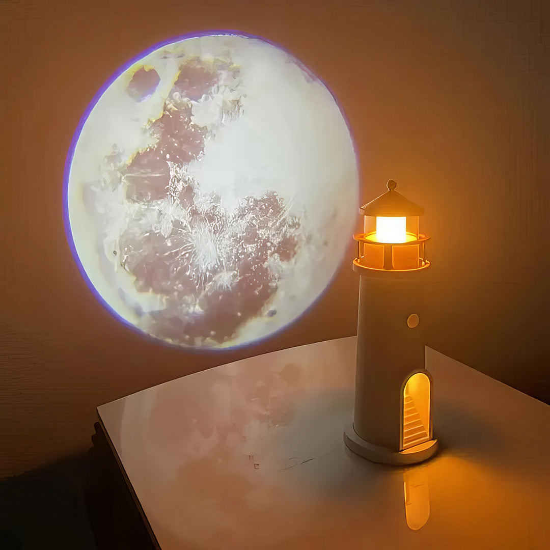 Lighthouse Moon Projector